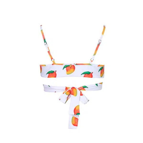 Sol swimwear white bardado top Beachwear Africa Coveti