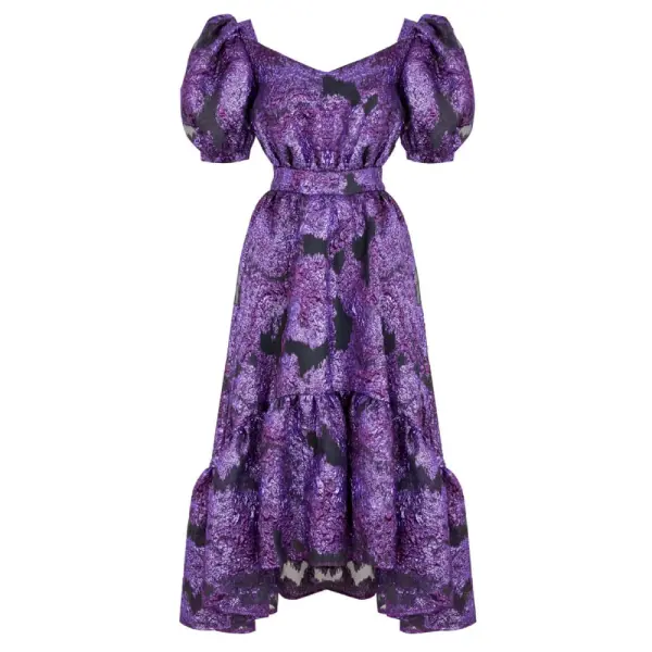 Grape topaz dress Clothing designer dress Coveti