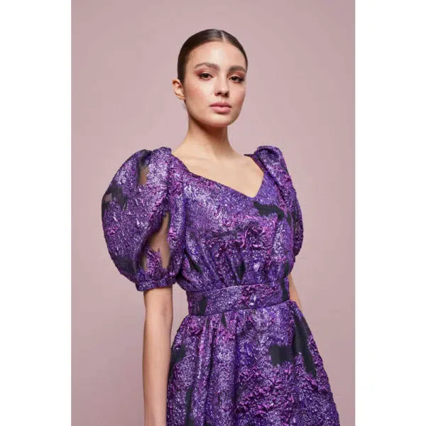 Grape topaz dress Clothing designer dress Coveti