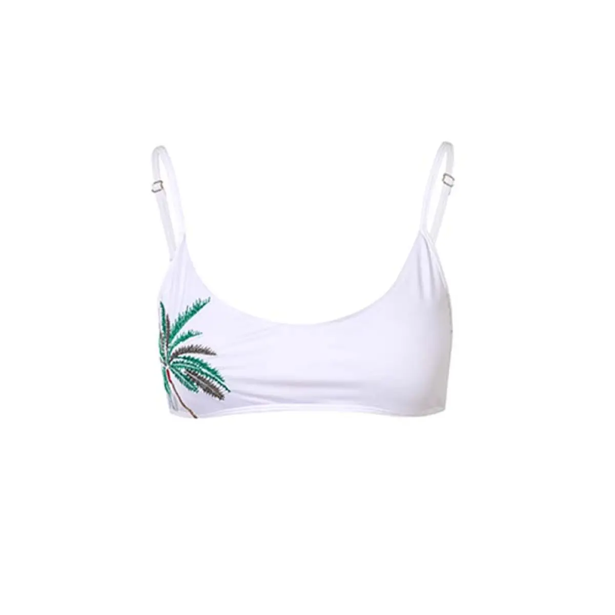 Sol swimwear white bardado top Beachwear Africa Coveti