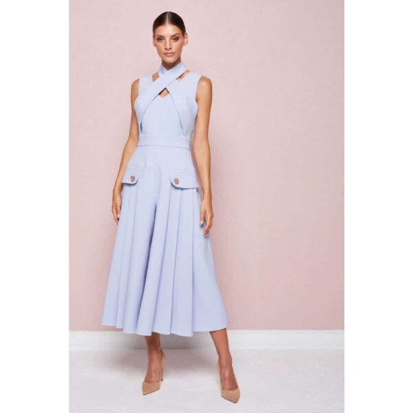 Forget me not blue jumpsuit Clothing exclusive design Coveti