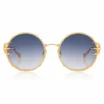 Half moon white gold sunglasses Accessories limited edition Coveti