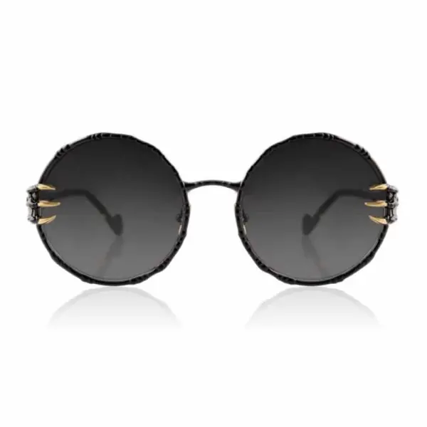 Half moon white gold sunglasses Accessories limited edition Coveti