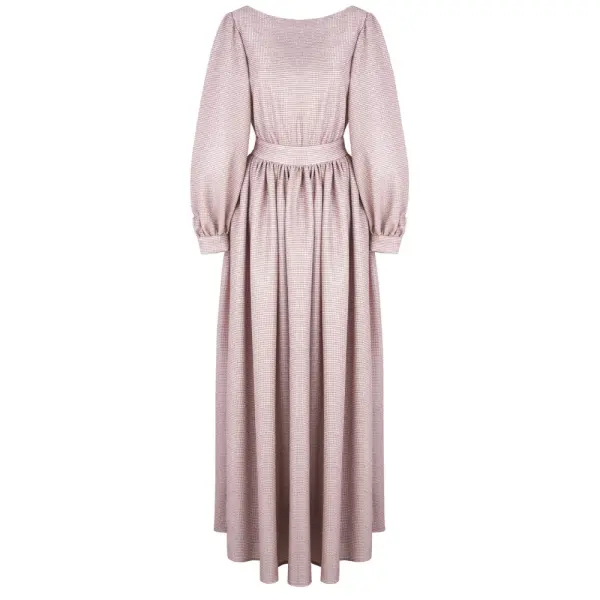 Rosè bellini pink embossed dress Clothing dress Coveti