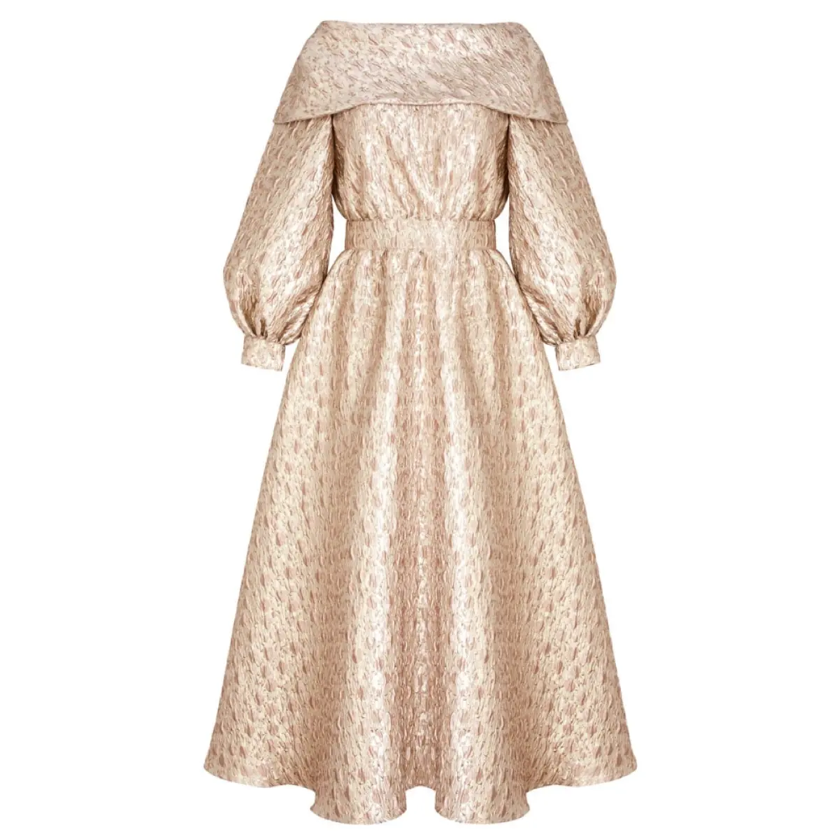 Rosè bellini pink embossed dress Clothing dress Coveti