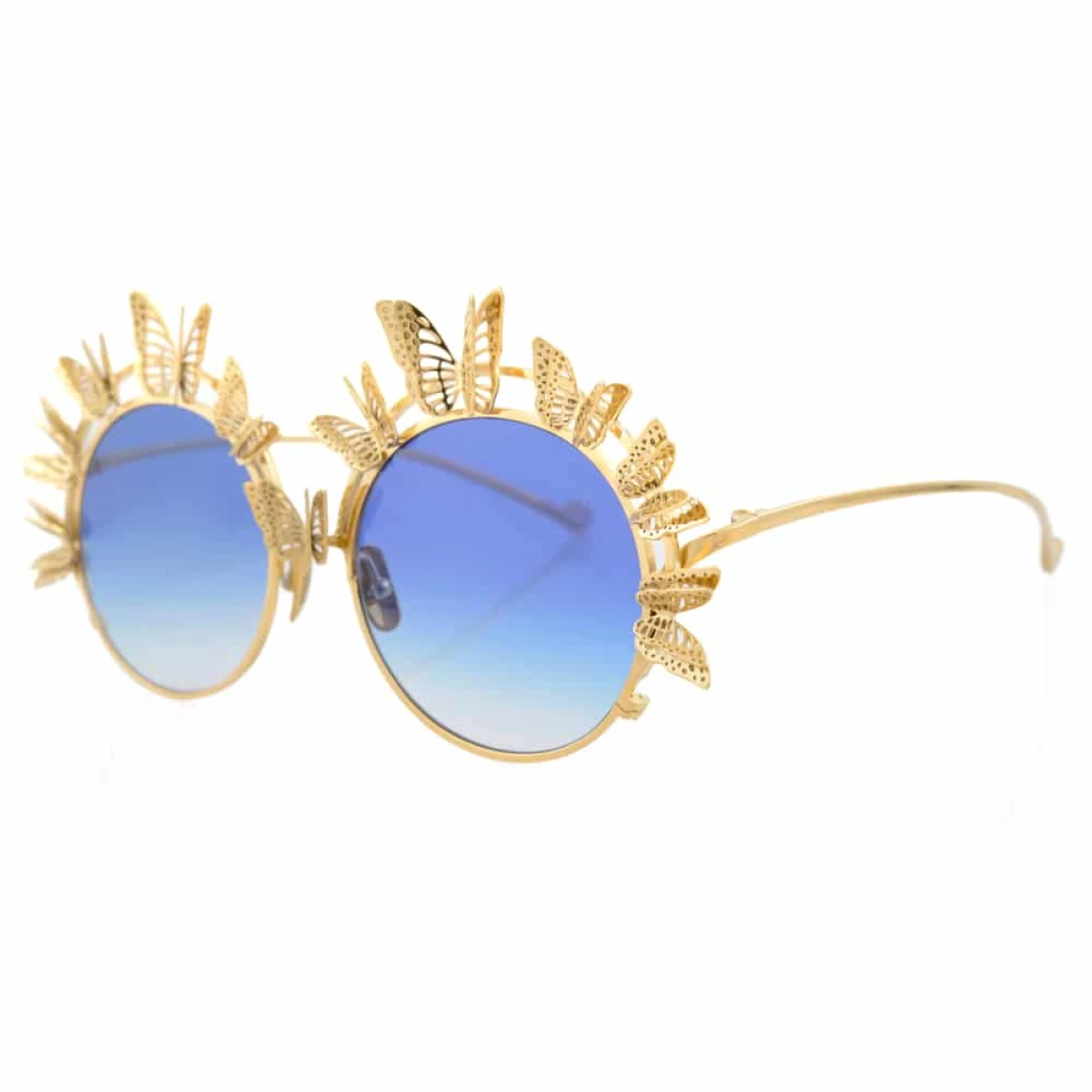 The butterfly gold sunglasses Accessories butterfly Coveti