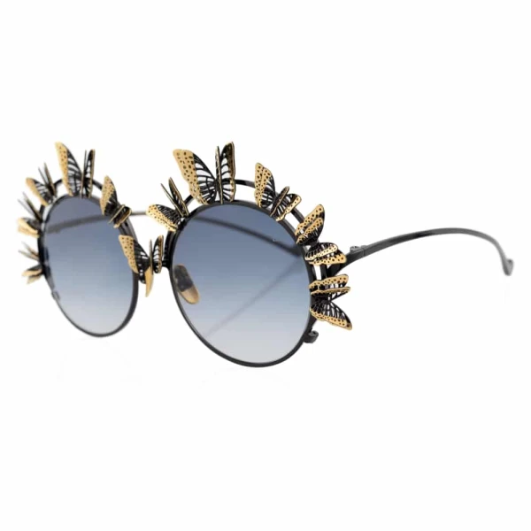 The butterfly gold sunglasses Accessories butterfly Coveti