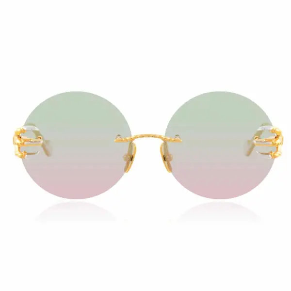 The butterfly gold sunglasses Accessories butterfly Coveti