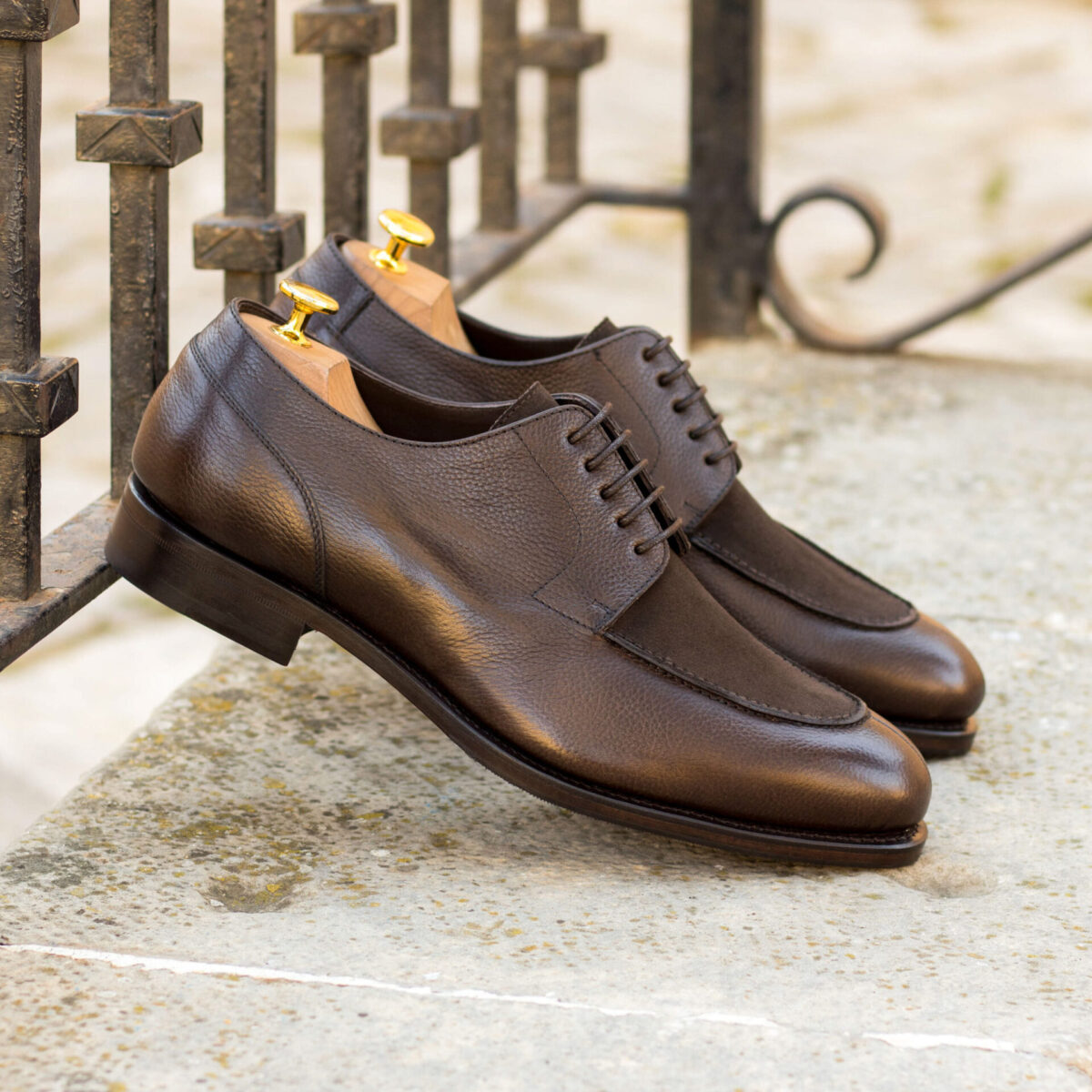 Derby Split Toe Shoes