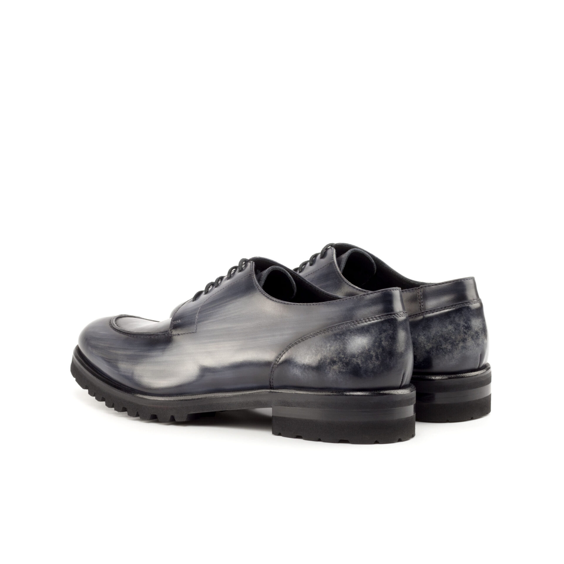 Hand Made Patina Derby Split Toe Shoe | Designer Collection | Coveti