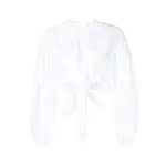 Draped silk blouse Clothing blouse Coveti