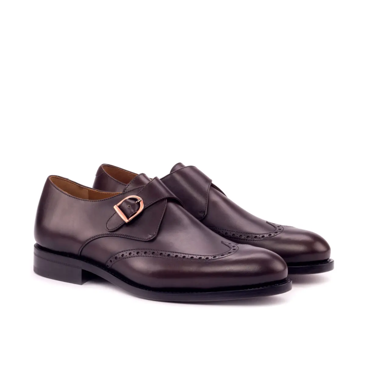 Brown Single Monk Shoe