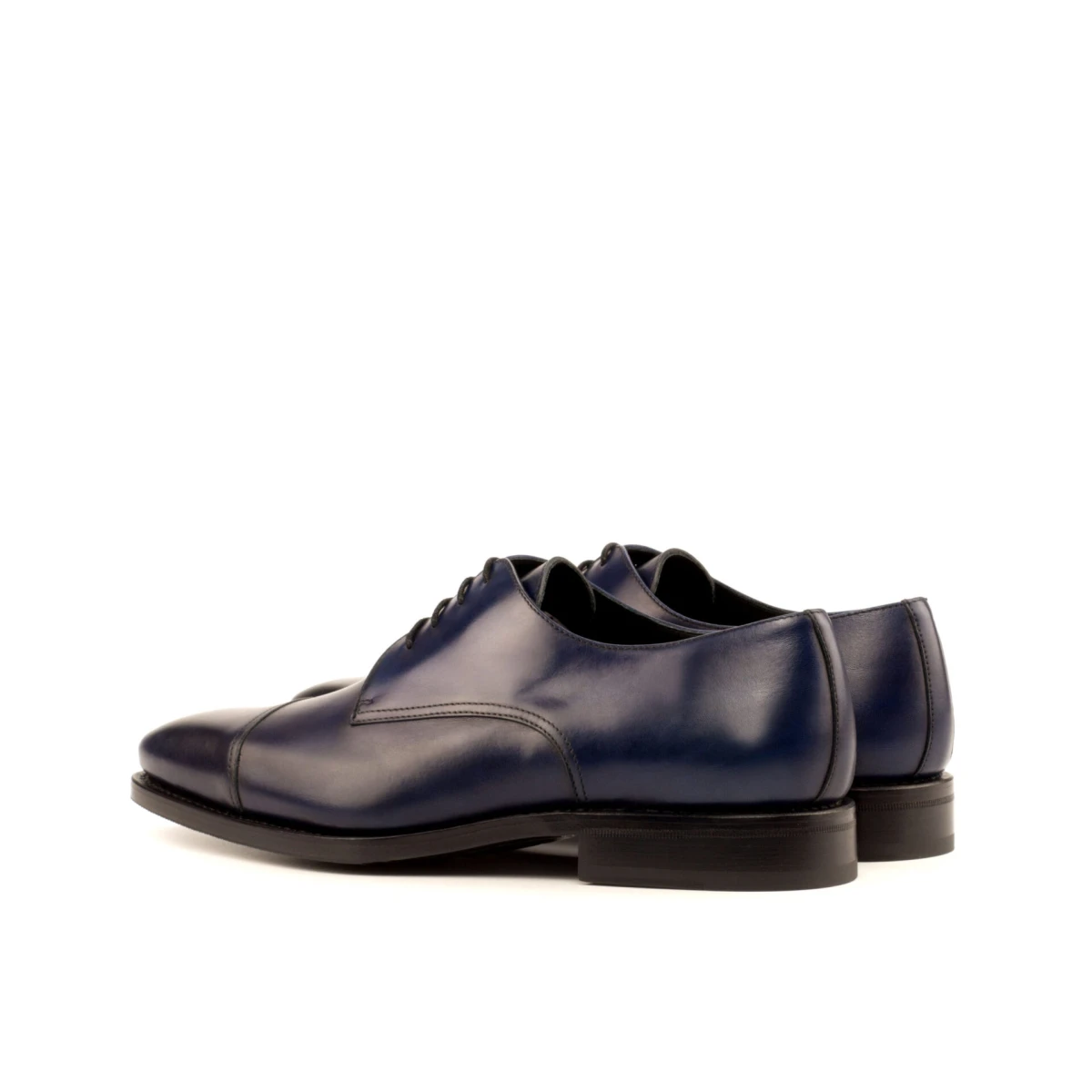 Blue Derby Shoes