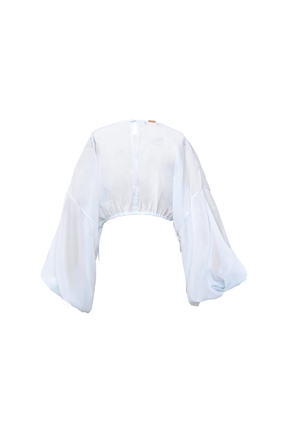 Kaira light blue blouse Clothing blouse Coveti