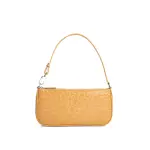 Rachel cement circular croco embossed leather bag Bags bag Coveti