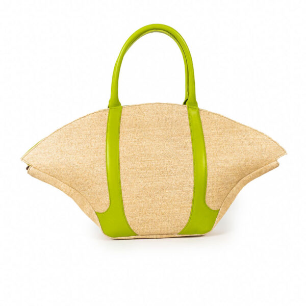 Lotus Beach Tote Green Bags bag Coveti