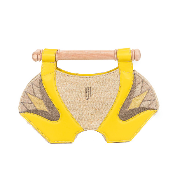 Sahar Beach Bag Yellow Bags bag Coveti