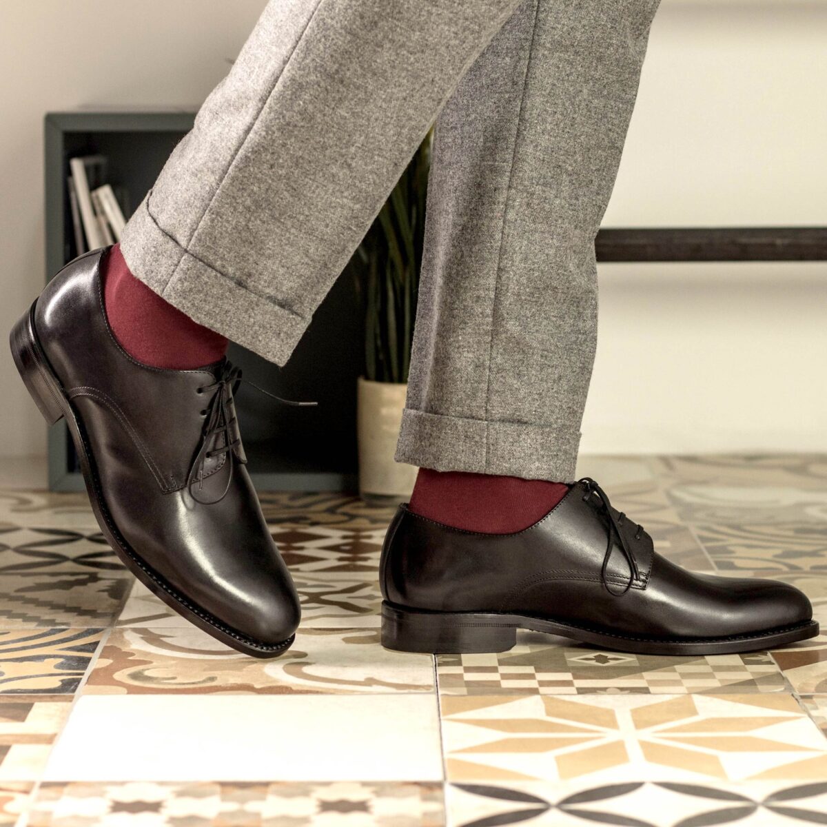 men Derby Shoes