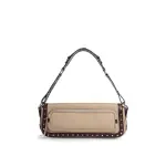 Gib black croco and flat grain leather bag Bags bag Coveti