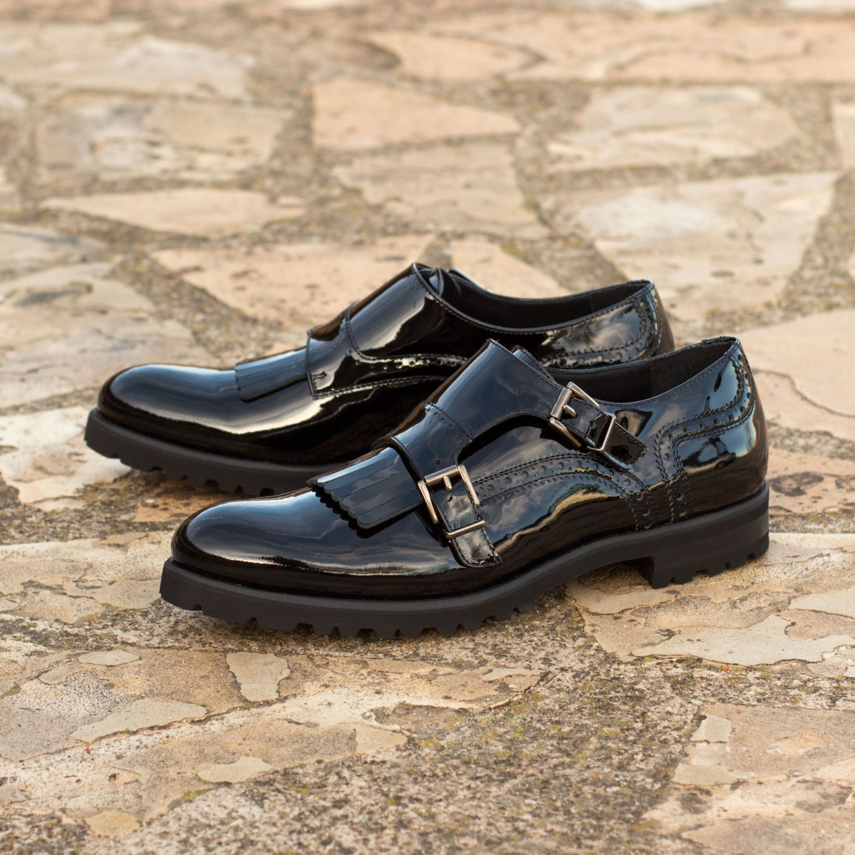 Women's Kiltie Monk Strap