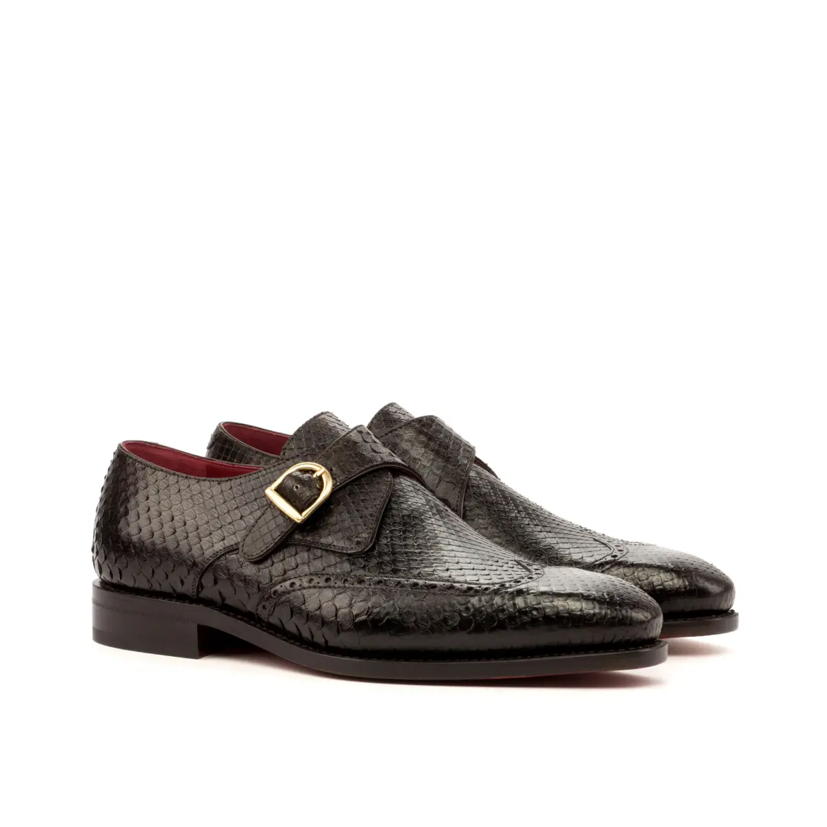 Brown Single Monk Shoe