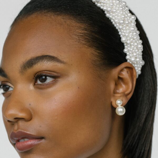 Pearl Bailey headband Accessories Bridal Coveti