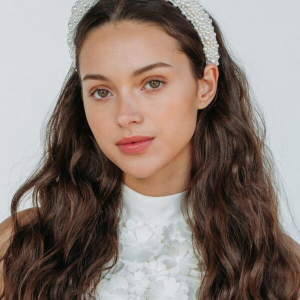 Pearl Bailey headband Accessories Bridal Coveti