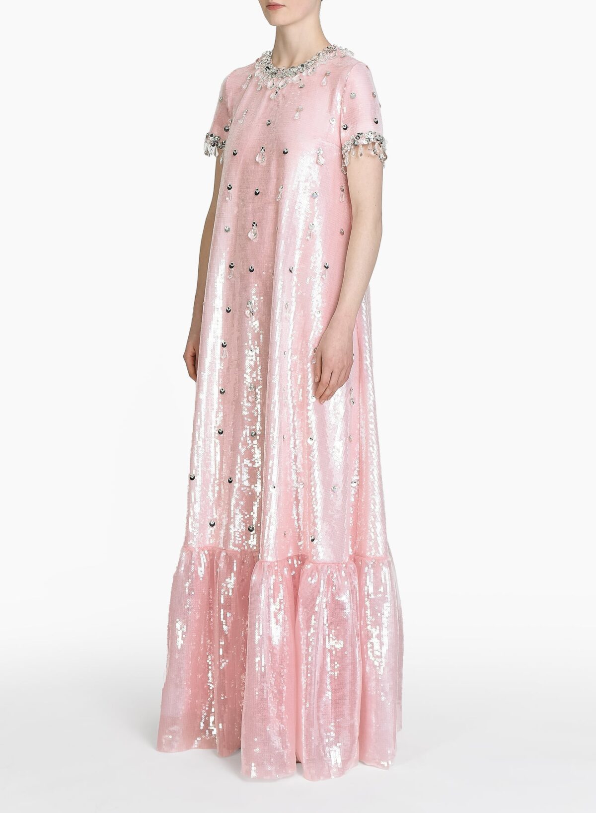 Adelaide gown pink quartz embellished crepe (Copy) Clothing Bridal Coveti