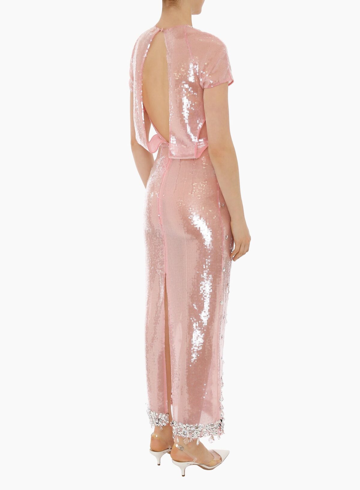 Adelaide gown pink quartz embellished crepe (Copy) Clothing Bridal Coveti