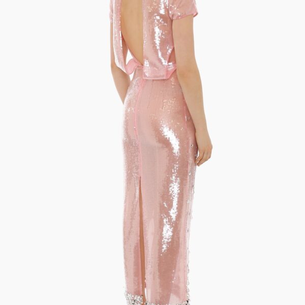 Adelaide gown pink quartz embellished crepe (Copy) Clothing Bridal Coveti