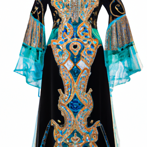 luxury caftan dress