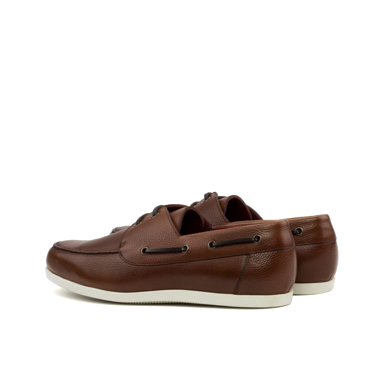 mens brown boat shoes