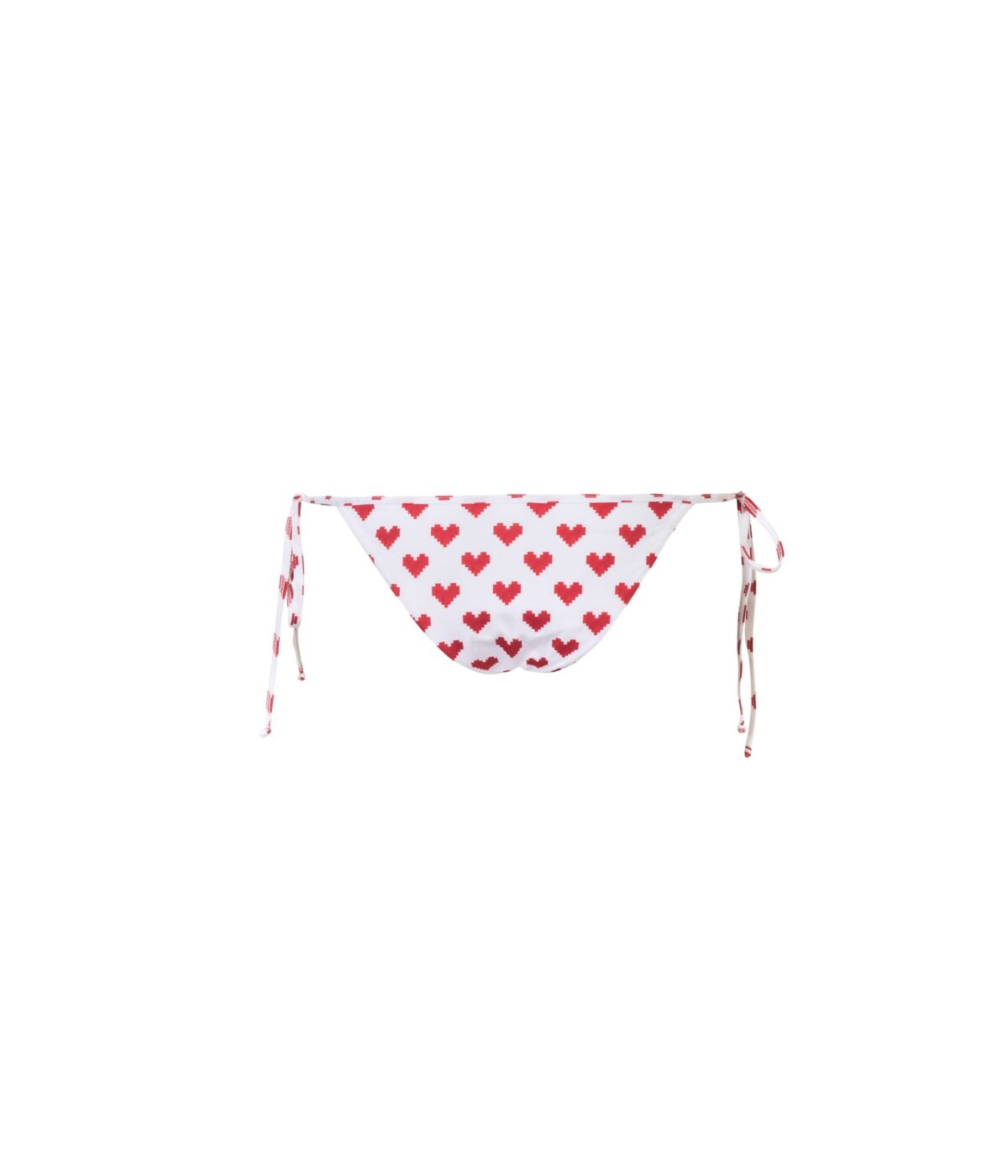 Bauta Bottom Red Pixel Hearts