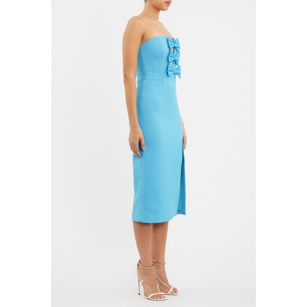 Daphne Mini Ivory Genevieve gown (Copy) Clothing bow dress Coveti