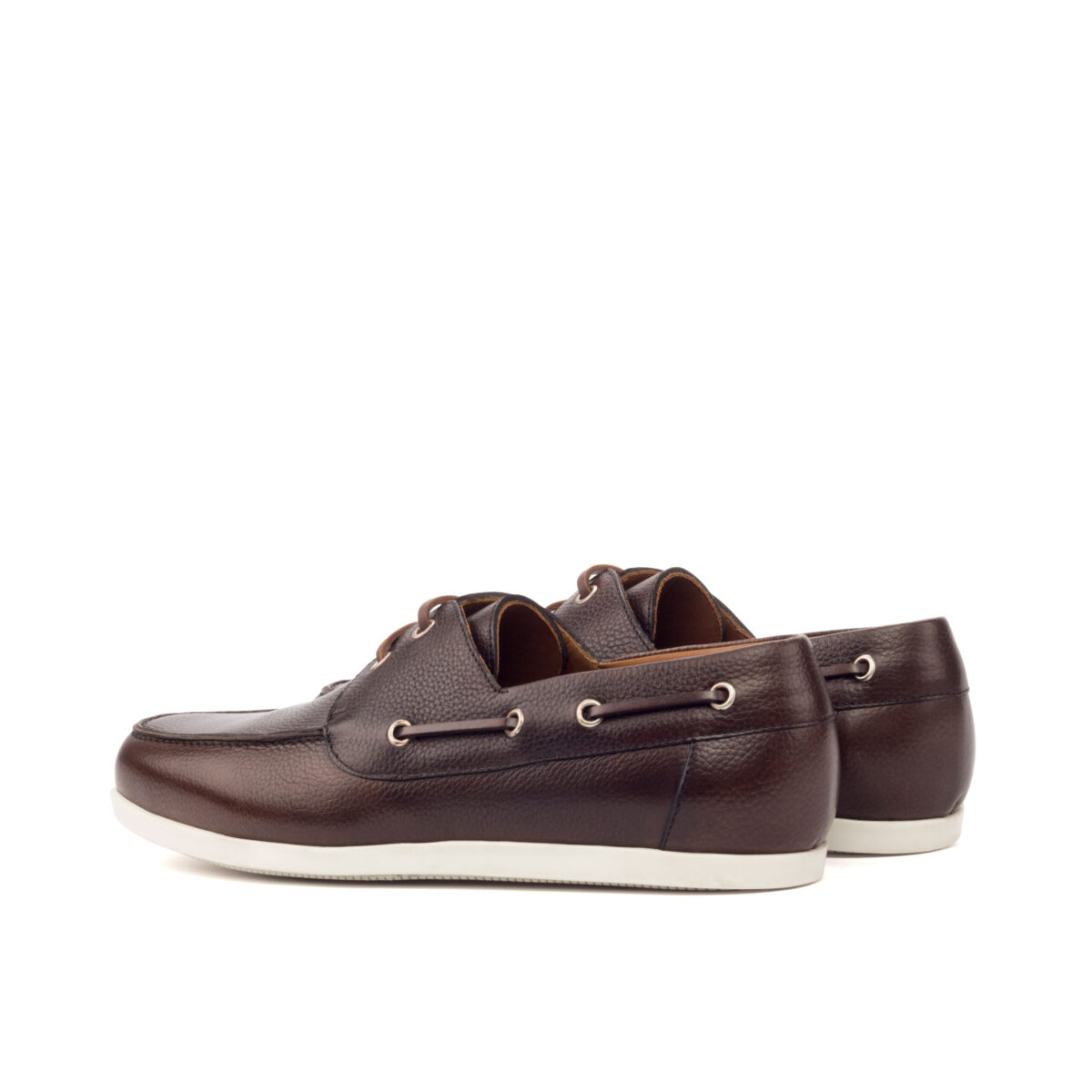 mens brown boat shoes