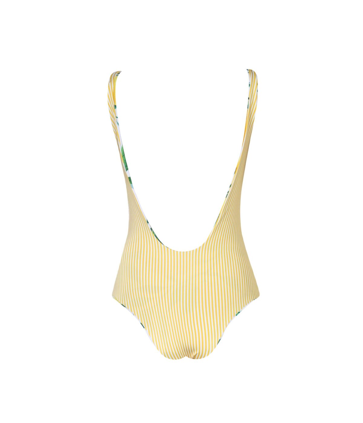 Reversible one piece swimsuit