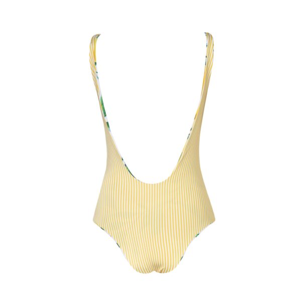 Reversible one piece swimsuit