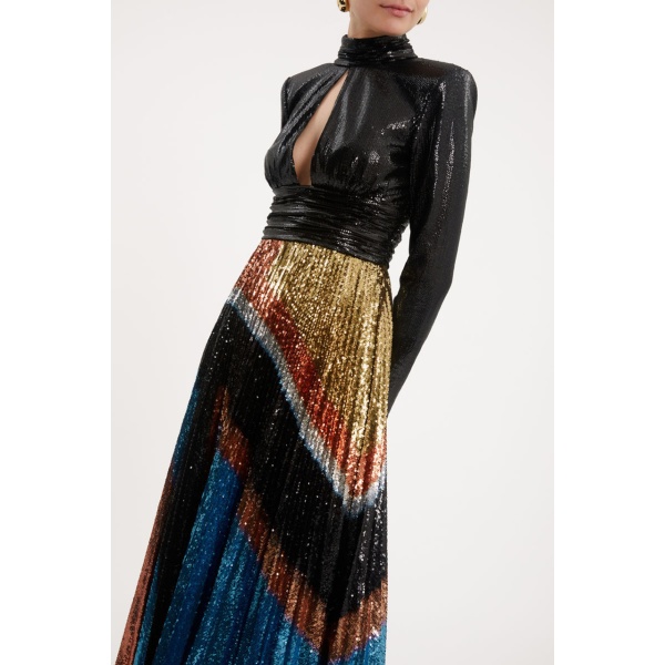 Maelle cape gown Maelle cape gown (Copy) Clothing Cape Dress Coveti
