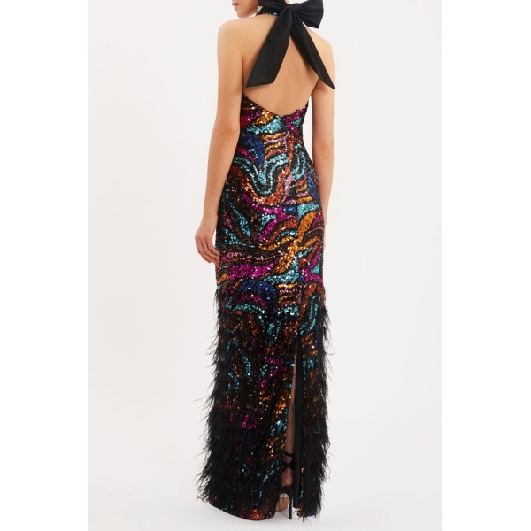 Maelle cape gown Maelle cape gown (Copy) Clothing Cape Dress Coveti
