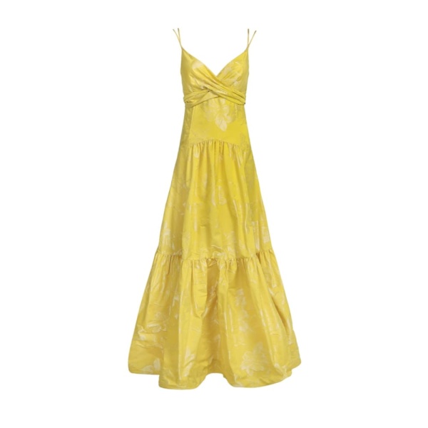 Silvia Tcherassi Michelle Dress Yellow Daisy Michelle Dress Yellow Daisy Clothing american designer Coveti