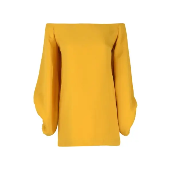 Silvia Tcherassi Stacey Dress Amber Stacey Dress Amber Clothing american designer Coveti