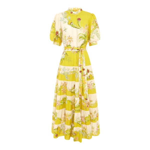 Ira Tiered Midi Dress Ira Tiered Midi Dress Clothing Alemais Coveti