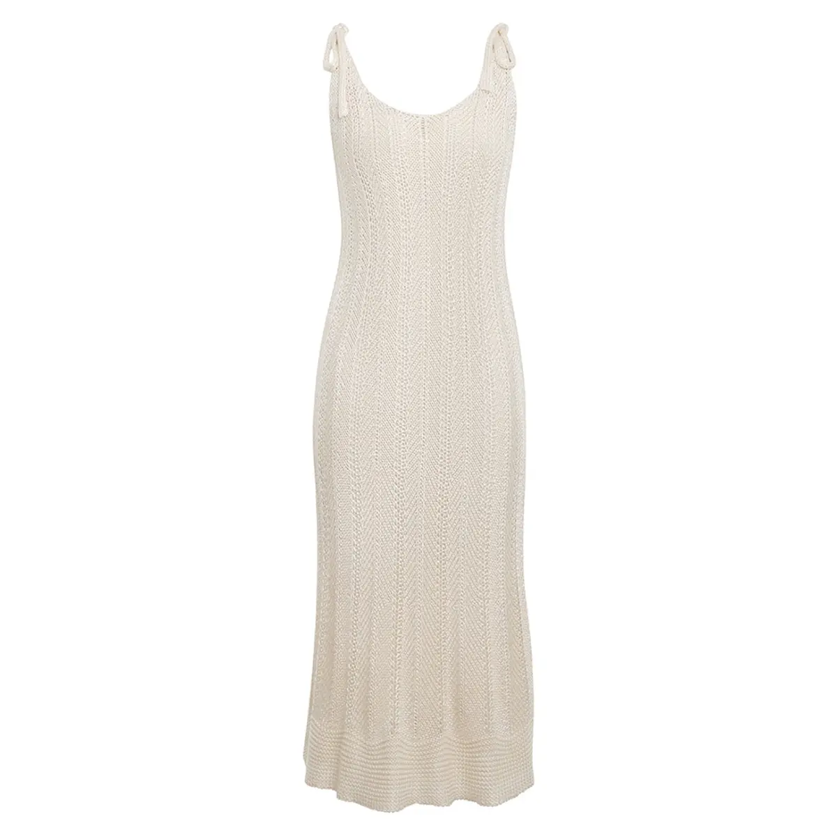 Zimmermann Wonderland Tie Shoulder Dress