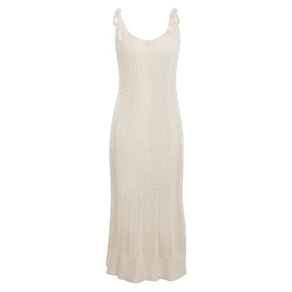 Zimmermann Wonderland Tie Shoulder Dress