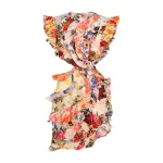 1.6027dwon.spmf.spliced-multi-floral Zimmermann Wonderland Frill Mini Dress
