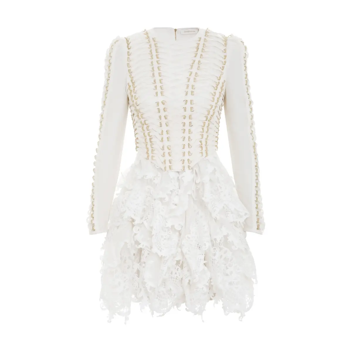 Zimmermann Coaster Corset Laced Dress