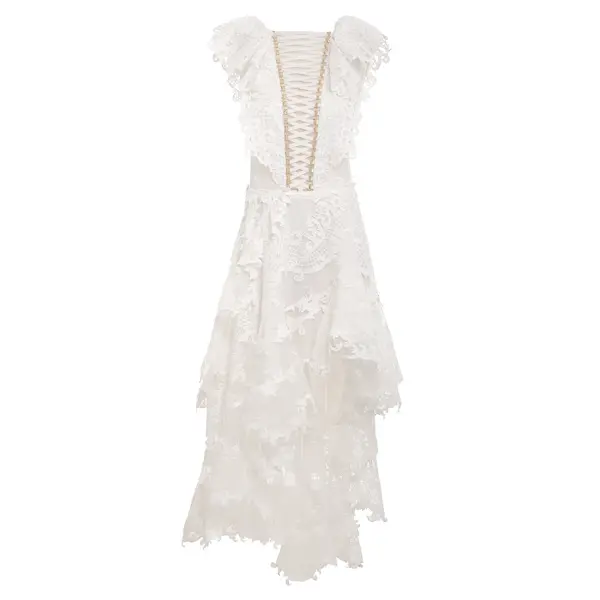 Zimmermann Coaster Corset Laced Gown