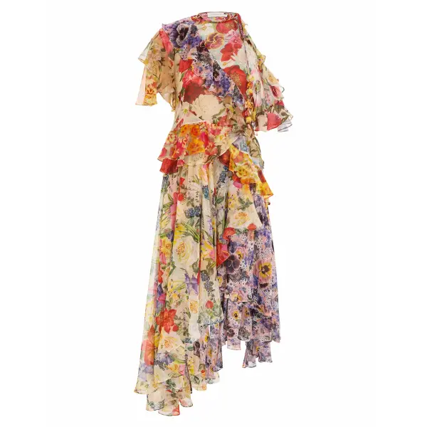 Zimmermann Wonderland Flounce Dress