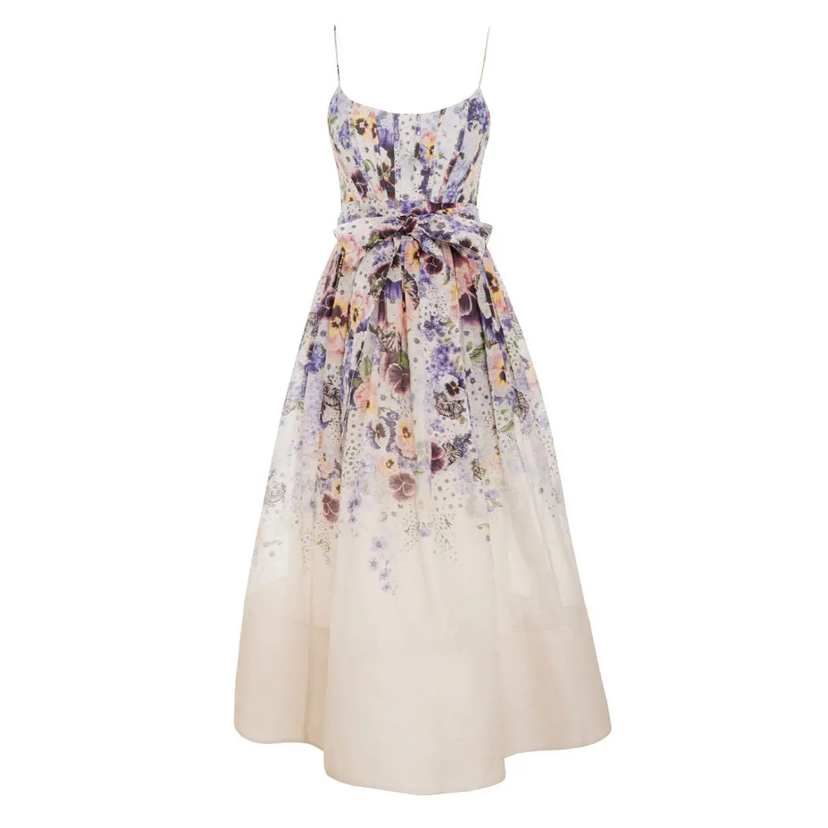 Zimmermann Tama Corset Midi Dress