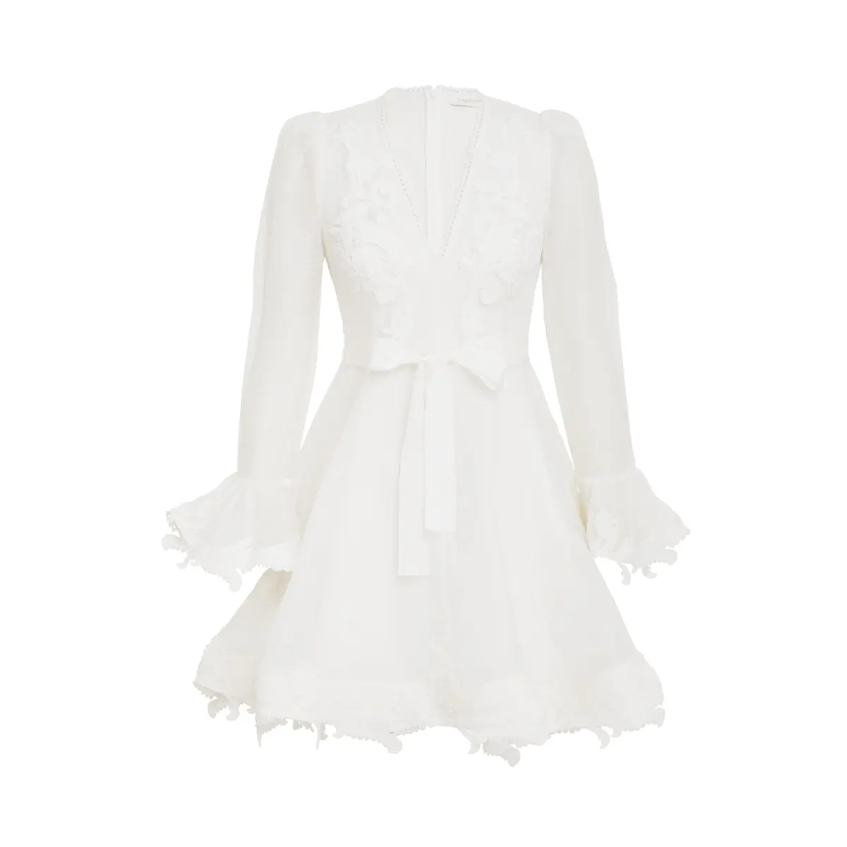 Zimmermann Wonderland Applique Mini Dress